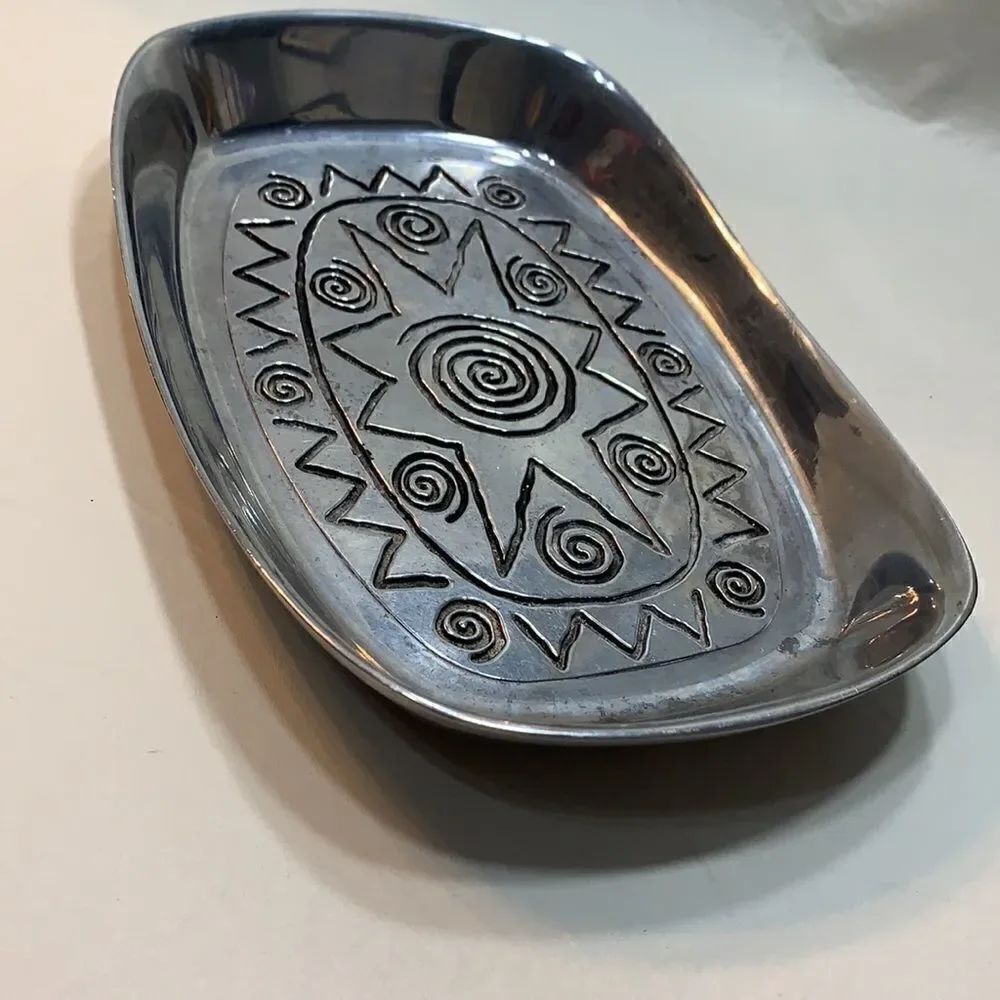 Wilton Pewter Hand Crafted Sun Cooking Serving - Picture 3 of 10